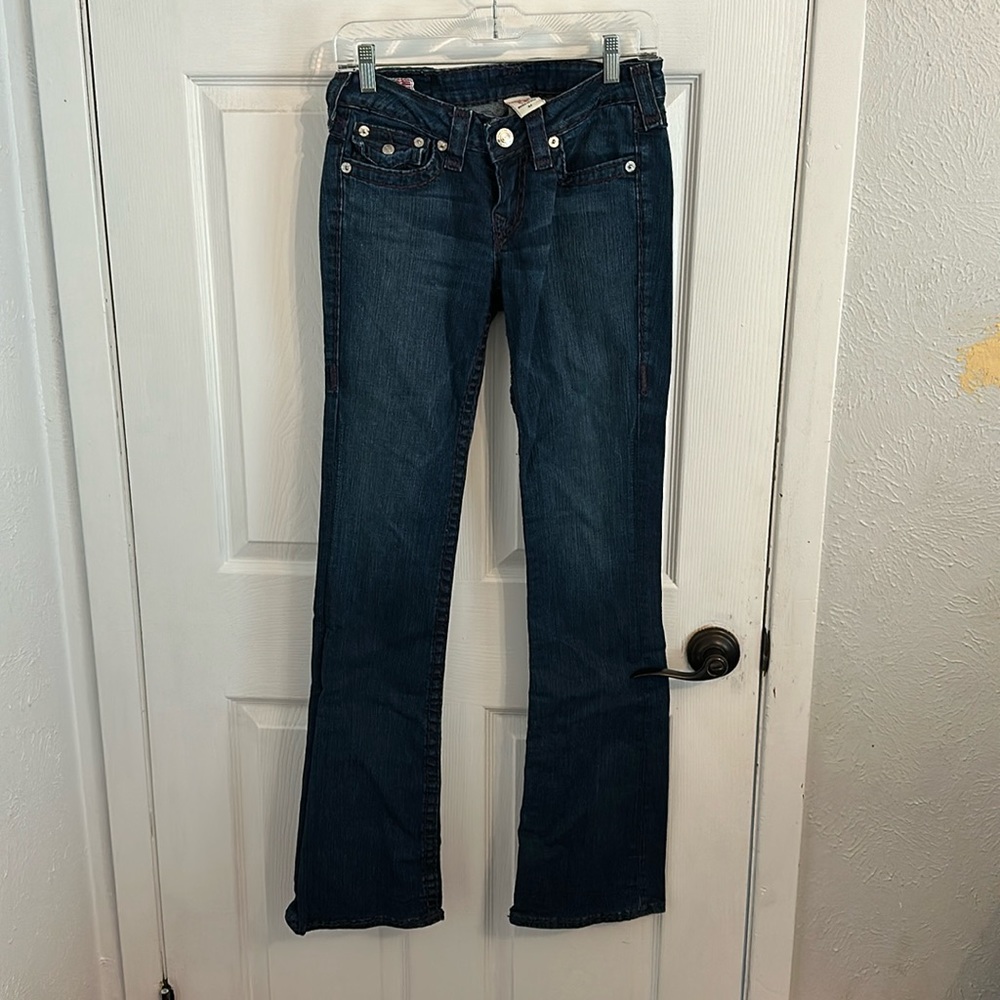 True Religion, Dark blue jeans, size 27